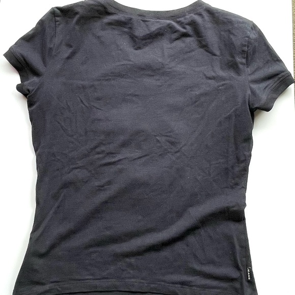 Moschino red sequins Popeye cotton t-shirt with multicolored beads. - Picture 3 of 4